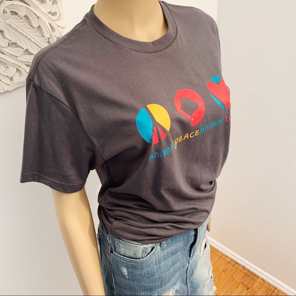 Animal Peace Animal Love T-Shirt - Picture 3 of 5